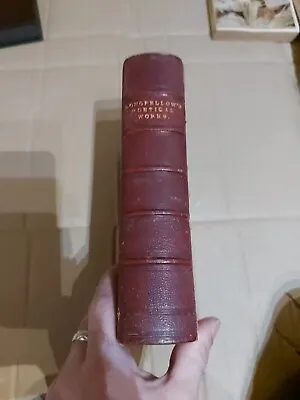 The Poetical Works Of Henry Wadsworth Longfellow - C1880 - Vintage Poetry Poems • £6.99