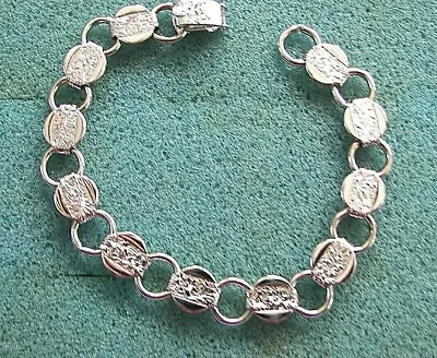  YOUNG  N GAY  Silver Tone Bracelet - Sarah Coventry Vintage Jewelry - Sara Cov • $8