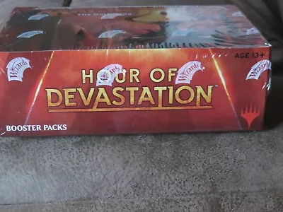 MTG Hour Of Devastation Booster Box Factory Sealed. Contains 36 Booster Packs • $144.95