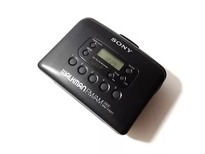 🔥 Sony Walkman WM-FX211 Cassette Tape Player & Radio FM/AM Tested Vintage !! • $76.99