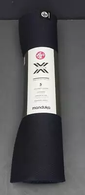 Manduka-X Navy 71  X 24  Yoga/Pilates Mat High-Density 5mm Thick New NWT • $49.94