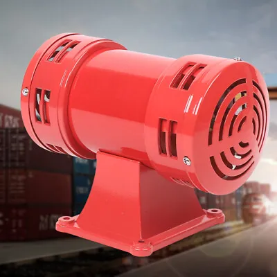  Two-Way MOTOR DRIVEN AIR RAID SIREN HORN POLICE FIRE ALARM CAR TRUCK 140dB • $66