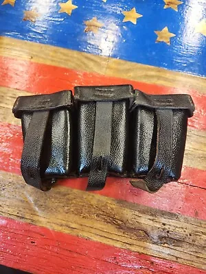 Marked WW2 K98 German Ammo Pouch 8mm Mauser 2705 • $80