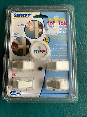 Safety 1st MAGNETIC TOT LOK LOCKING SYSTEM Deluxe Starter Set - NEW Sealed • $16.99