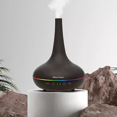 Essential Oil Diffuser Ultrasonic Humidifier Aromatherapy LED Light 200ML 3 Oils • $44.95
