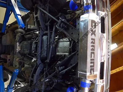 $549 • Buy Intercooler Piping Kit For 83-88 Toyota Truck Hilux 2JZ-GTE Single Turbo Black