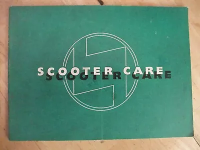 Vintage  - Castrol Scooter Care Book VESPA LAMBRETTA Etc 1950-60s • $6.63