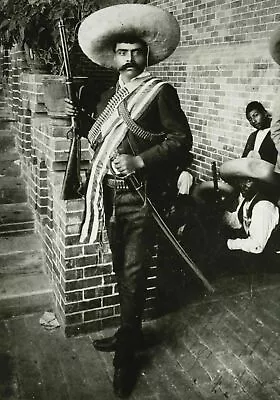 Zapata Emiliano Zapata (bullets) - Poster 20x30 Mexico History Revolution • $19.99