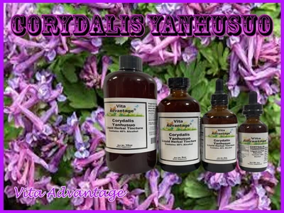 $72.99 • Buy CORYDALIS YANHUSUO Tincture Strong Painkiller, Chronic Pain & Muscle Relaxer