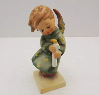 Goebel MJ Hummel Winged Angel Holding Candle W Germany #21/0 • $22.50