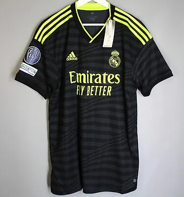 Nwt Real Madrid 2022 2023 Third Ucl Football Shirt Camiseta Jersey #10 Modric L • $143.99