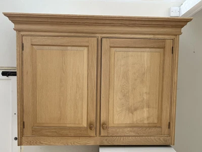 £300 • Buy Solid Oak Utility Room Cabinets, Granite Worktop, White Butler Sink & Taps