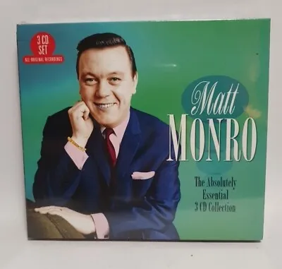 Matt Monro : The Absolutely Essential Collection 3 CD Box Set SEALED  • £4.95