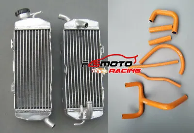 Aluminum Radiator + Orange Hose Fit 1994-2007 KTM 400/620/625/640/660 LC4 Rally • $102.90