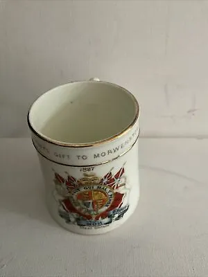 Queen Victoria Golden Jubilee 1887 Cup Mrs Tarratts Gift To Morwenstow Cornwall • £14.99