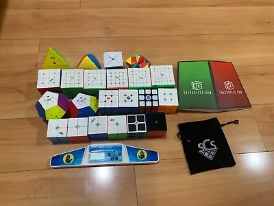 Speed Cube Collection (GAN Qiyi MoYu ShengShou LEFAN YJ Dayan) • $250