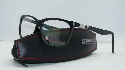 TAG HEUER LEGEND TH 9354 001 Matt Black Brille Glasses Eyeglasses Frames Size 55 • $165.61