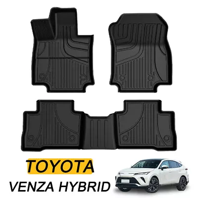 For Toyota Venza 2019-2024 Car Floor Mats Liners TPE Rubber Carpets All Weather • $89.99