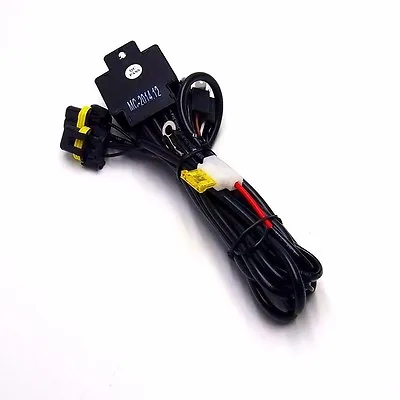 $7.99 • Buy H4 9003 HB2 Relay Wiring Harness For Bi-Xenon HID Xenon Kit