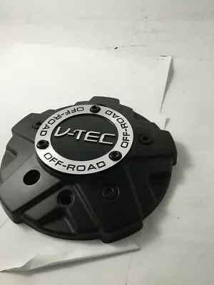 $25 • Buy V-Tec 6 Lug Wizard Warlord Wheel Center Cap Matte Black C394-6CL 7-3/8  VT290