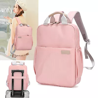 Women Girls Laptop Backpack Large Waterproof Travel Rucksack Daypack School Bag • £12.99