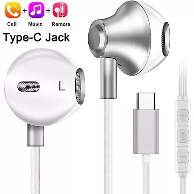 HIFI Bass Stereo Wired Earbuds Headset In-Ear Earphone Headphone MIC 3.5mm USB-C • $7.99