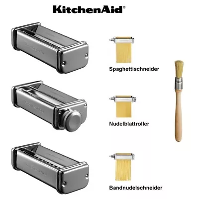 NEW Kitchenaid Part KPRA Pasta Roller And Cutter For Spaghetti And Fettuccine  • $129.52