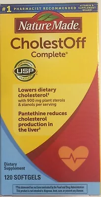 Nature Made CholestOff Complete  120 Softgels • $22.99