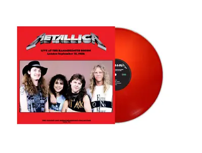 Metallica : Live At The Hammersmith Odeon London September  1986 New Red VINYL • £19.60