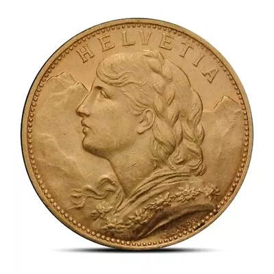 Swiss 20 Franc Gold Coin (Mixed Design) • $513.24