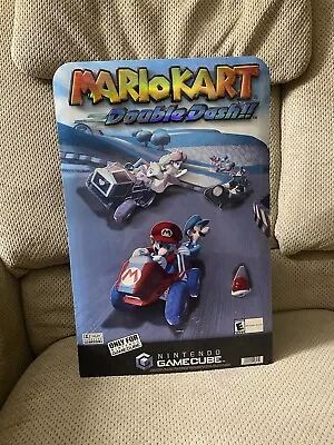 Mario Kart Double Dash Nintendo Gamecube Promotional Store Counter Display Sign • $115.50