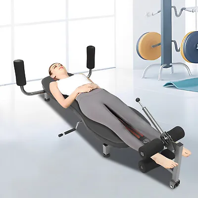 Back Stretch Decompression Bench Inversion Table Workout Weight Loss Home Use US • $133