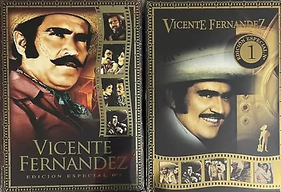 VICENTE FERNANDEZ 8 Peliculas DVD Lot NEW Set Individual Packaged ORIGINAL • $34.99