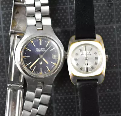 Vintage Bulova Accutron Lady Wrist Watches #a18 • $24.95