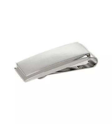 New Murano Men's Silver Tone Stainless Steel Front Pocket Money Clip • $24.95