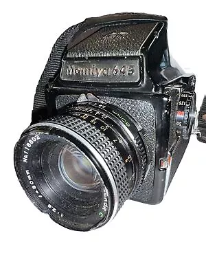 Mamiya 645 Camera Body And Lens For Parts As Is • $158