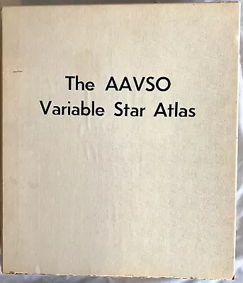 AAVSO Variable Star Atlas  Charles E. Scovil Stamford Observatory 178 Charts • $35