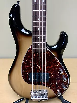 Ernie Ball Music Man StingRay Special 5 H Bass Guitar - Burnt Ends With Rosewood • $2450