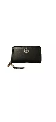 Michael Kors Fulton Large Flat Multifunction Leather Phone Case/Wallet • $68