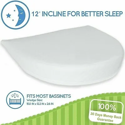 £16.99 • Buy Baby Wedge Foam Pillow Anti Re-flux Colic Congestion For Toddler Infant Newborn 