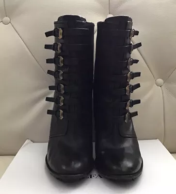 B Makowsky  Women ‘s Leather Boots Black Sz 7M • $25