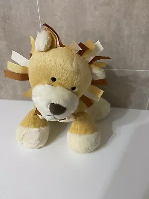 Mothercare Golden Lion Soft Plush Toy Comforter Taggie Beenie • £2.50