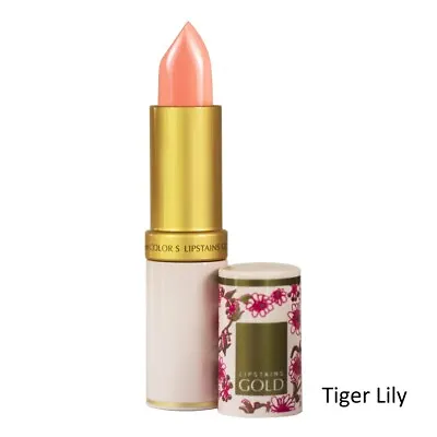 Ultra Glow Lipstains Gold  - Long Lasting Lipstick - Tiger Lily • £8.25