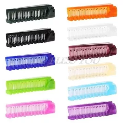 Folding Travel Hair Brush Comb Choice Of Colours UK Stock & Seller • £2.79