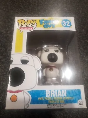 Funko Pop Vinyl Family Guy - Brian Vinyl Figure 32 • $33.33