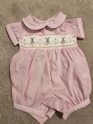 Rachel Riley Spring Bunny Dress 3 Months New With Tags  • £25