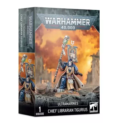 Ultramarines Chief Librarian Tigurius Warhammer 40K NIB Space Marines • $38.25