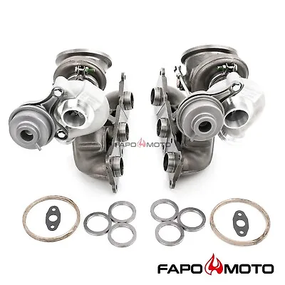 FAPO 500HP Twin Turbos TD03 For BMW N54 535i 135i Z4 X6 740i E60 E82 E89 F71 F01 • $699.99