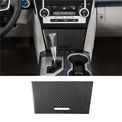 Carbon Fiber Interior Compartment Door Cover Trim For Toyota Camry 2012-14 • $14.61