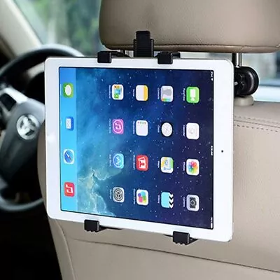 Samsung Apple IPad Car Tablet Holder Car Headrest Mount For 7 To 11 Inch Tab • £4.89